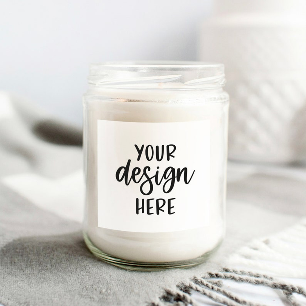 Personalised Candle Label - 30pcs-50mm Custom Candle Jar Stickers Personalized
