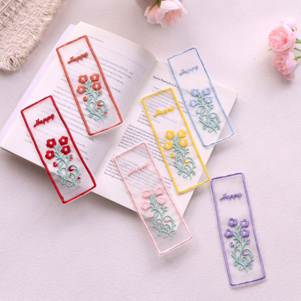 Creative Transparent Organza B - Dried Flower Bookmark review and price