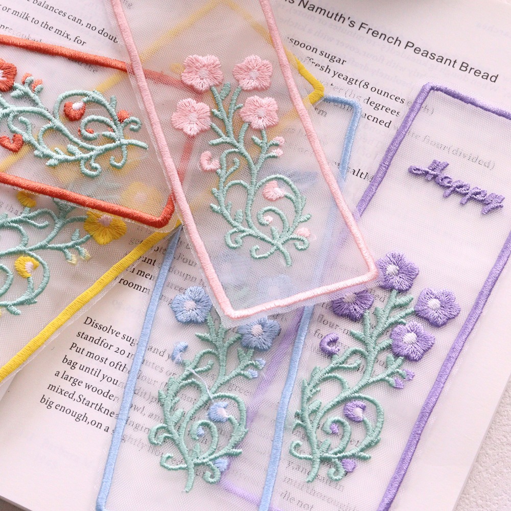 Creative Transparent Organza B - Dried Flower Bookmark review and price